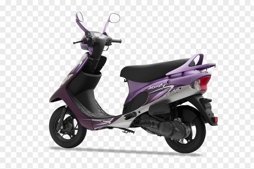 Scooter Motorized Car TVS Scooty Motor Company PNG