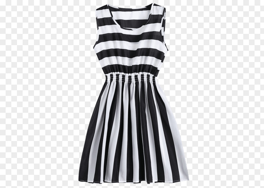 Striped Lines Little Black Dress Sleeve Shoulder Clothing PNG