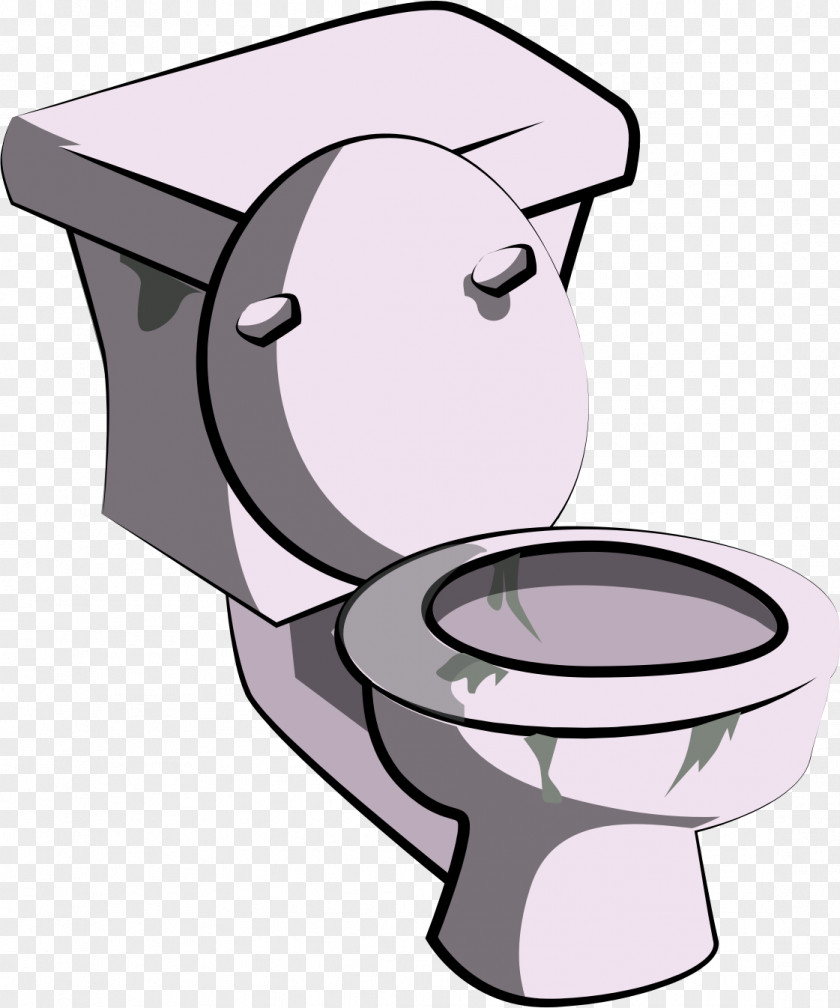 Toilet & Bidet Seats Cartoon Flush Clip Art PNG