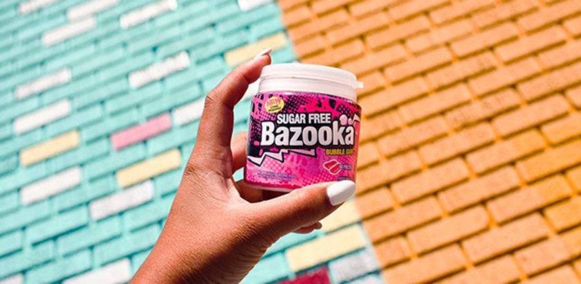 Chewing Gum Bazooka Bubble Sugar Substitute PNG