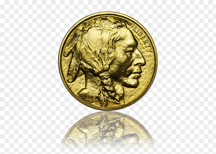 Coin Gold American Buffalo Bullion PNG