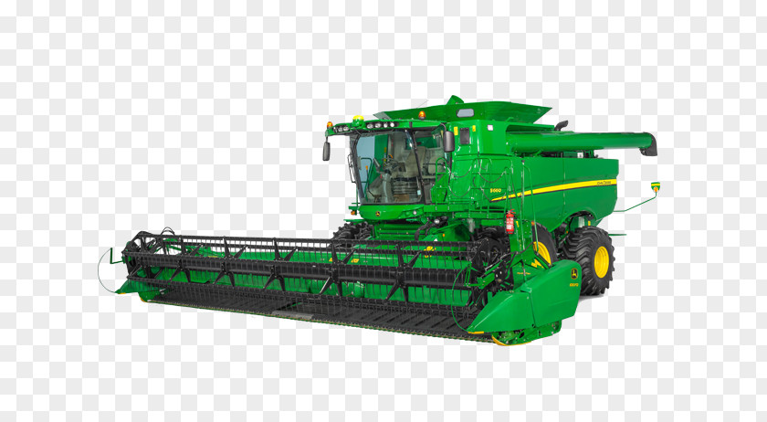 Combine Harvester John Deere Agricultural Machinery Agriculture PNG
