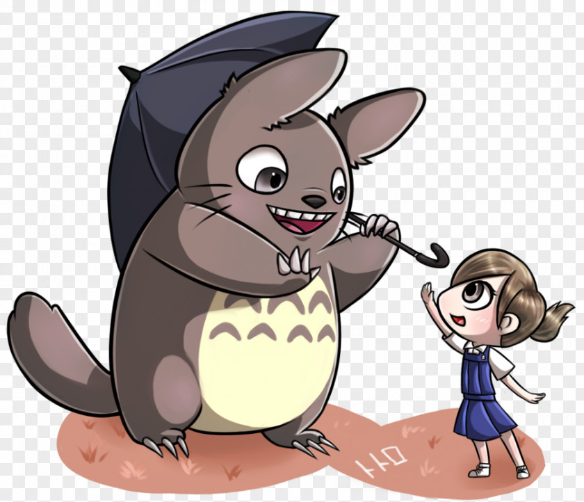 Totoro Mouse Mammal Dog Canidae PNG