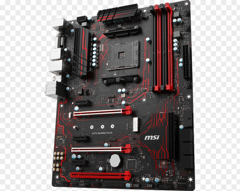 Cartoon Motherboard Socket AM4 MSI DDR4 SDRAM Ryzen PNG