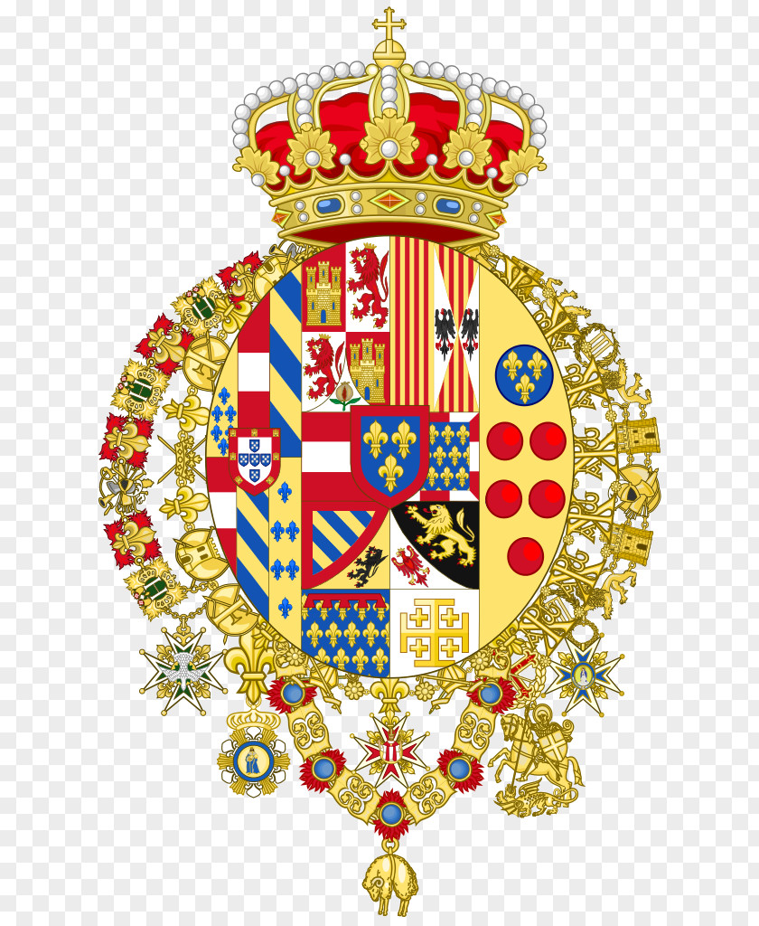 Kingdom Of The Two Sicilies Coat Arms House Bourbon-Two Crest PNG