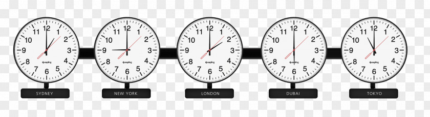 Time Zone World Clock Standard PNG