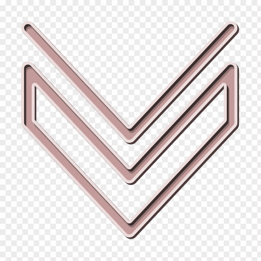 Arrow Icon Direction Down PNG