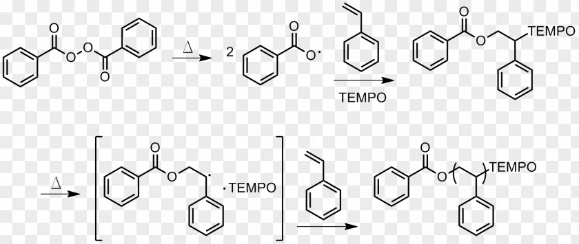 Molecular Chain Deductible Crystal Benzilic Acid Rearrangement Chemistry Liquid Reaction PNG