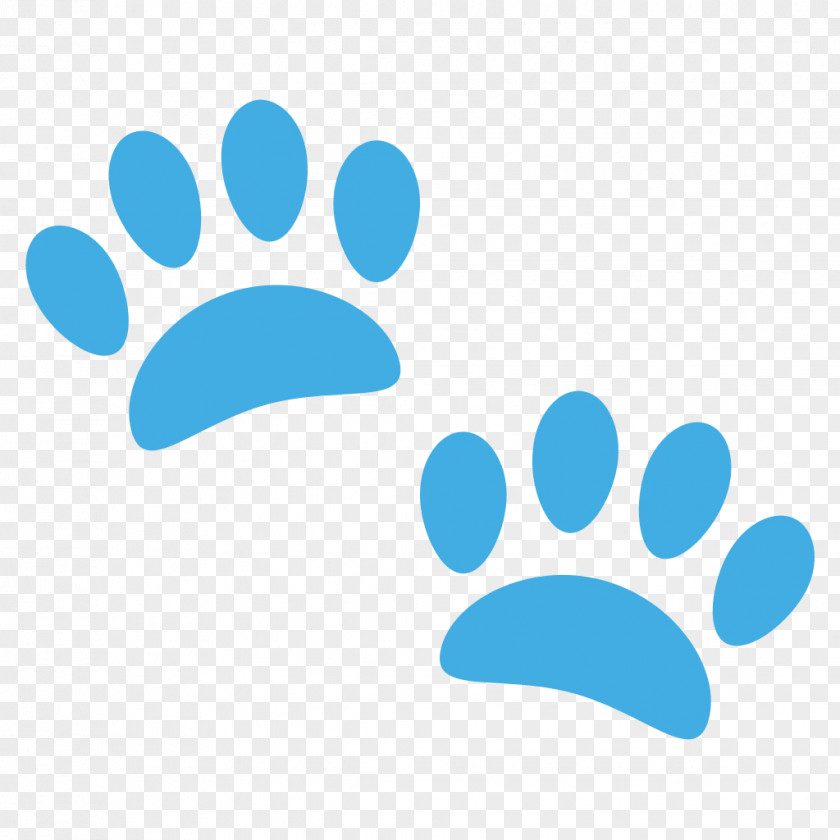 Paw Emoji Emoticon Text Messaging SMS PNG