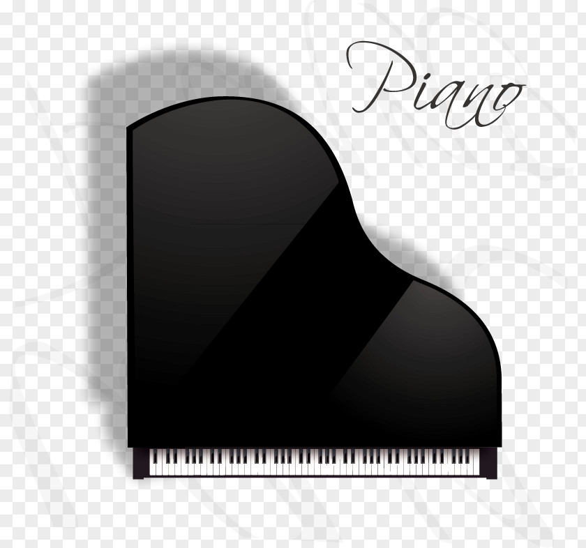 Piano Vector Material Grand PNG