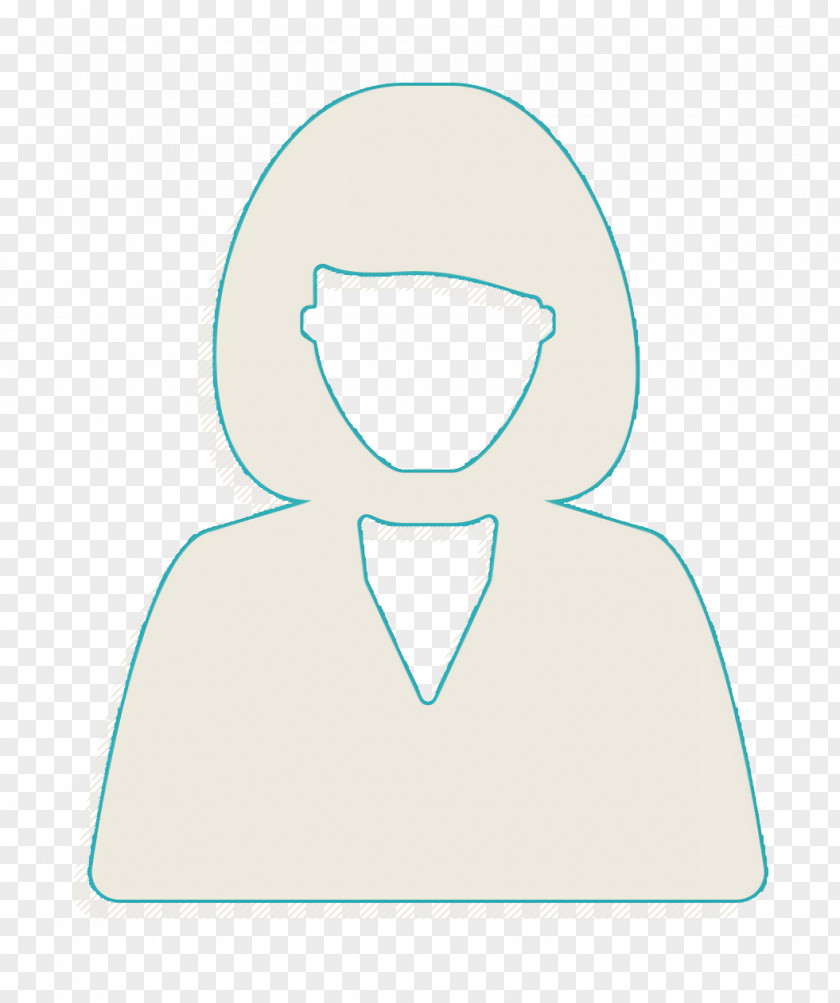 Woman Icon Female User Management People PNG