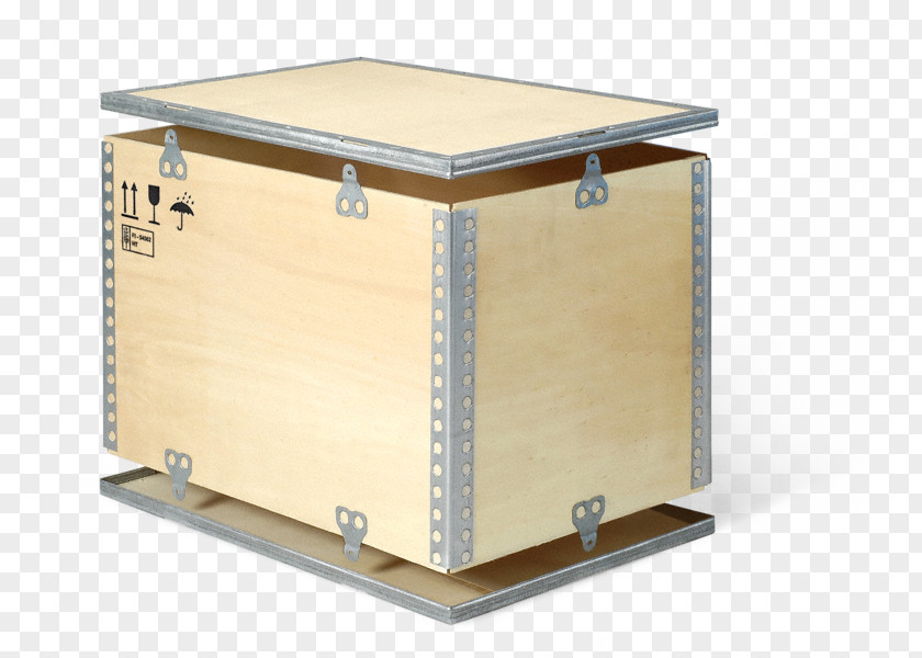 Box Crate Packaging And Labeling Plywood PNG