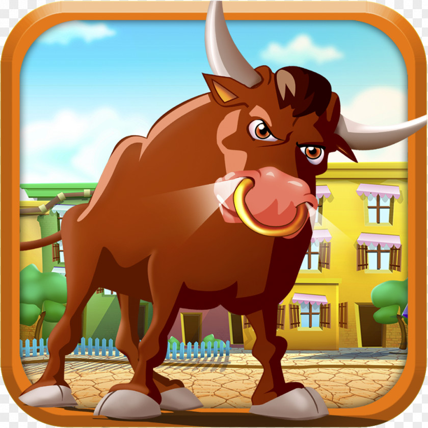 Bull Riding Cattle Ox Horse Goat PNG