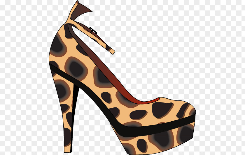 Fashion High Heels Vector Material High-heeled Footwear Boot Clip Art PNG