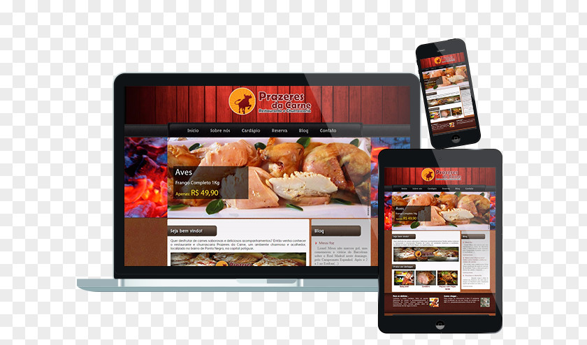 Gourmet Buffet Fast Food Display Advertising PNG