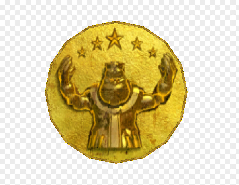 Star Fox Adventures Gold Coin Medal 01504 Symbol PNG