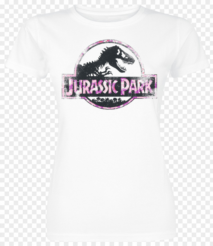 T-shirt Jurassic Park Sleeve Neck PNG