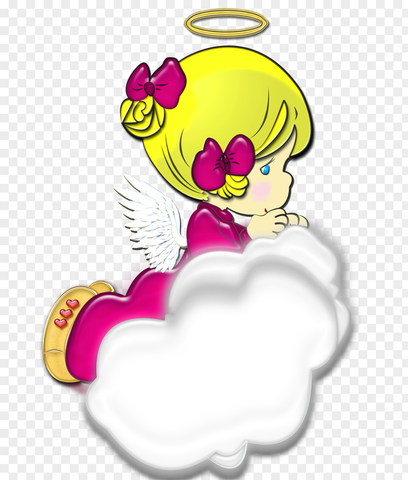 Angel On Cloud Clipart Cherub Clip Art PNG