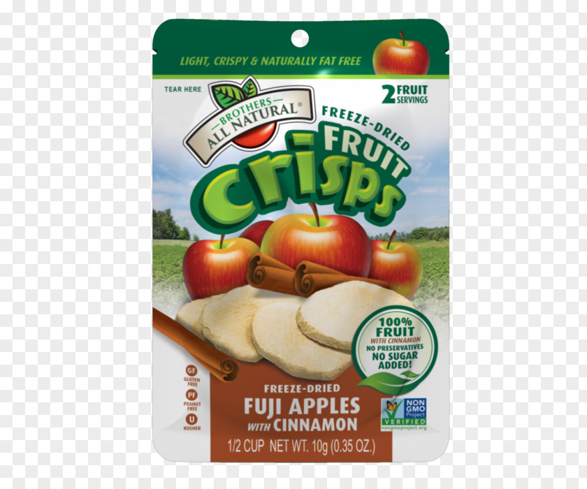 Apple Crisp Dried Fruit Snack PNG