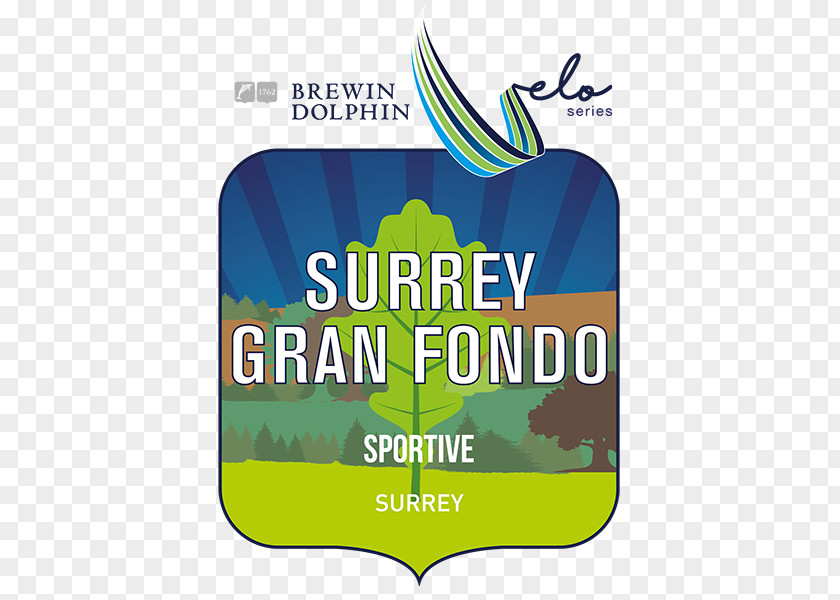 Cycling Brewin Dolphin Surrey Gran Fondo Logo Brand PNG