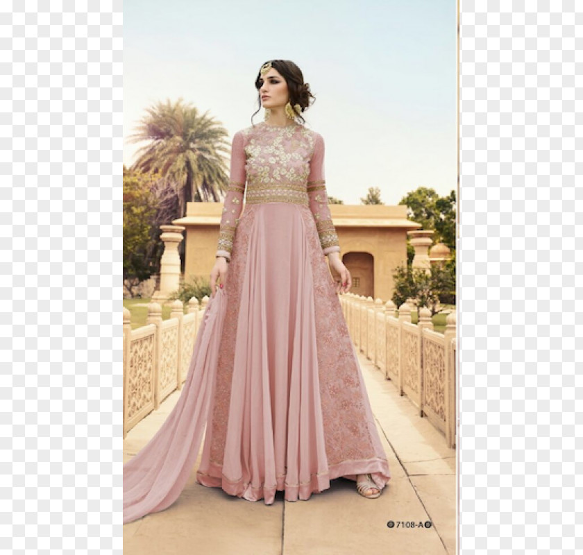 Dress Anarkali Salwar Suit Shalwar Kameez Party Georgette PNG