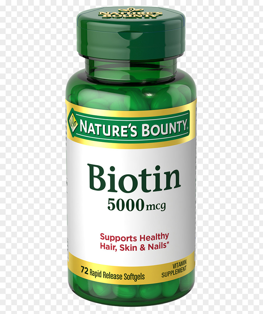 Swiss Chard Dietary Supplement Biotin NBTY Softgel Vitamin PNG