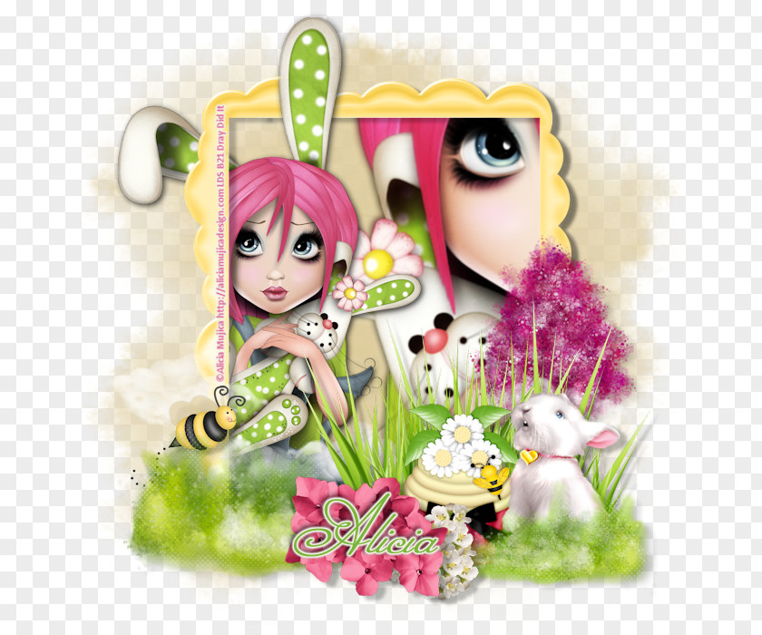 ALICIA MUJICA Animated Cartoon Fairy Doll PNG