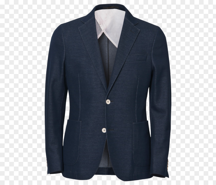 Blue Blazer Jacket Suit Twill Coat PNG