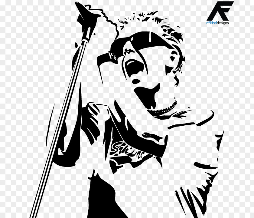 Design Stencil Drawing The Offspring Art Musician PNG