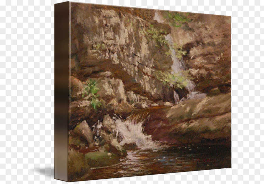 Painting Water Resources River Waterfall PNG