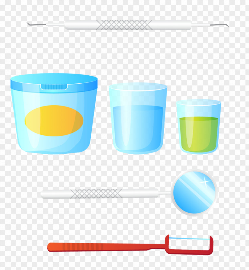 Toothbrush Cup Mouthwash PNG