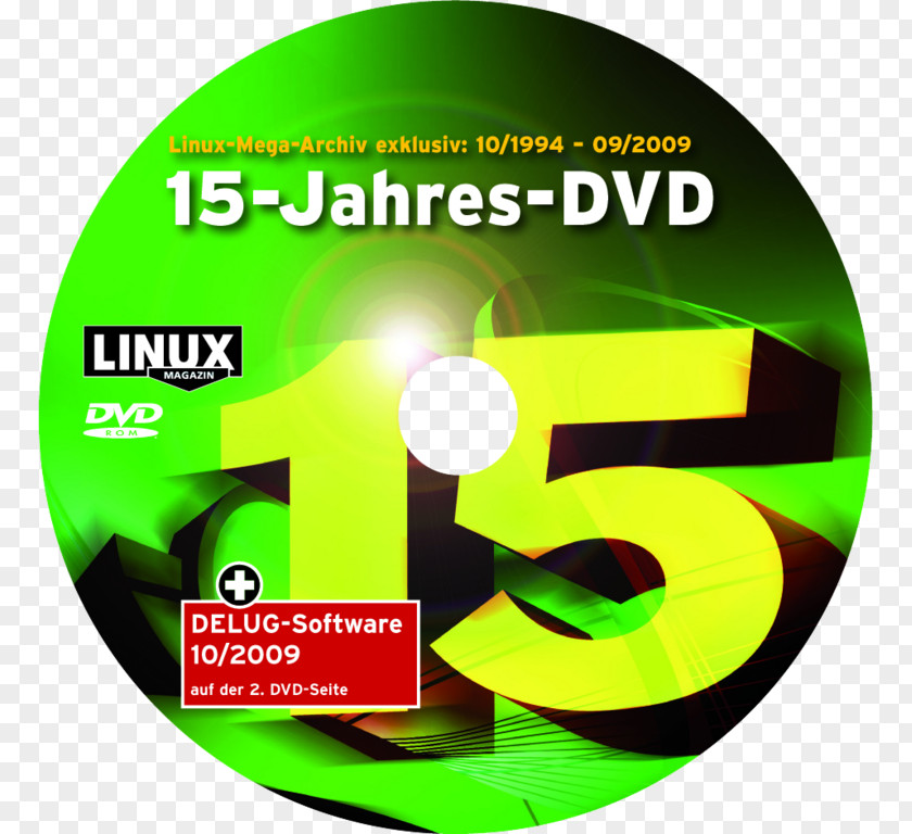 Webserver Compact Disc Linux Magazine Logo DVD PNG