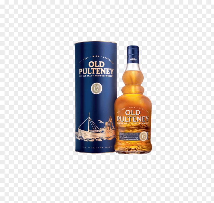 Wine Old Pulteney Distillery Single Malt Whisky Scotch Whiskey PNG