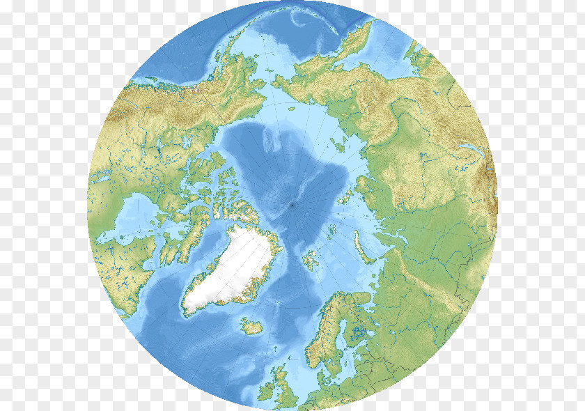 World Map Arctic Ocean Bering Strait Beringia Sea PNG