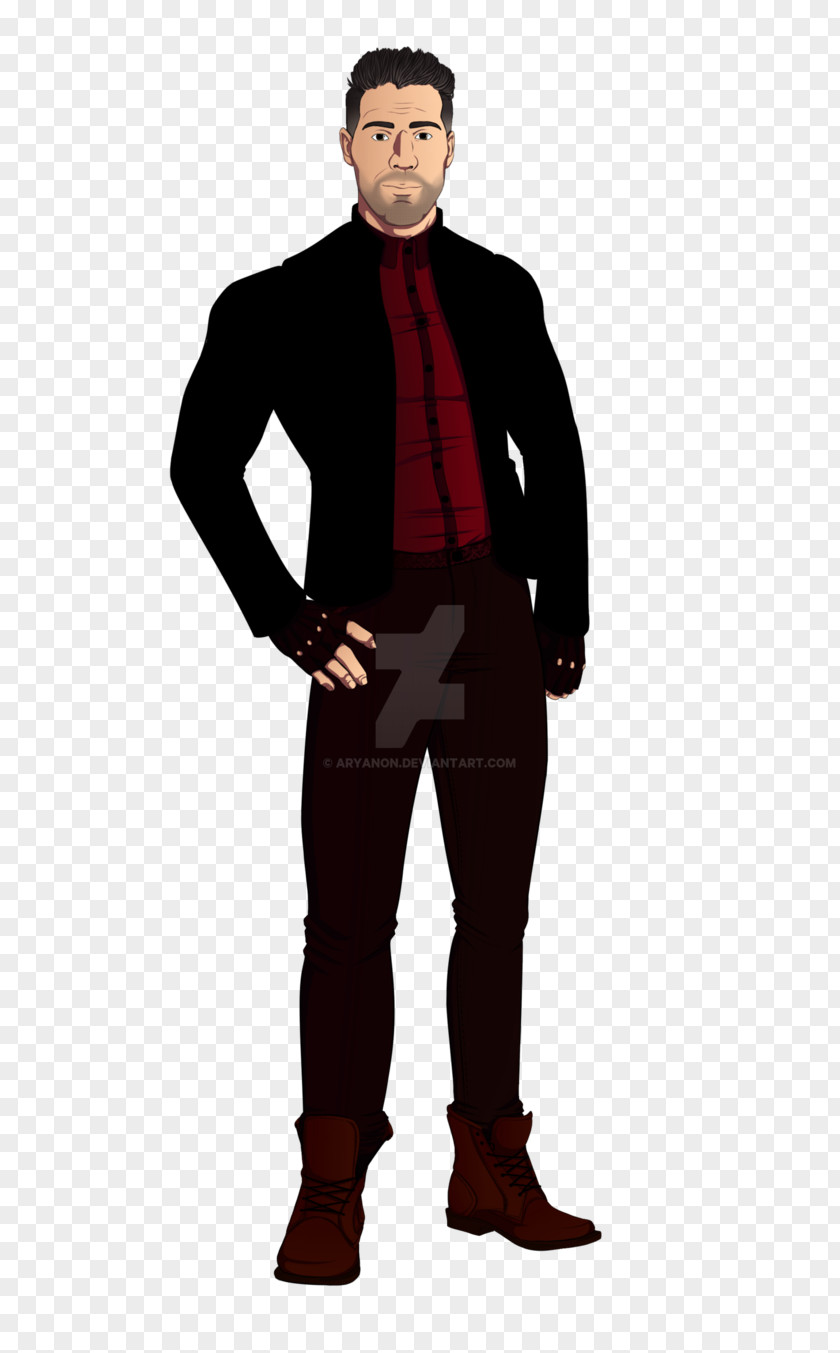 Aryan Poster Character Tuxedo Shoulder Maroon Facial Hair PNG