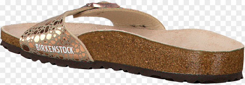 Birkenstock Madrid Shoe Sandal Slide Product Design Beige PNG
