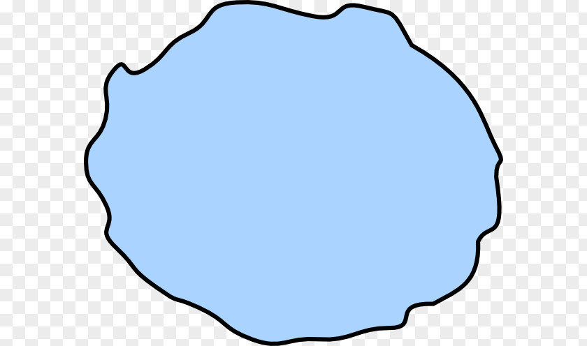 Blue Splat White Circle Leaf Clip Art PNG