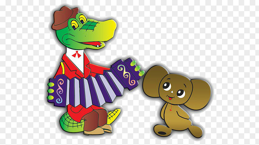 Gena The Crocodile Cheburashka Gene And His Friends: A Story Birthday Holiday PNG