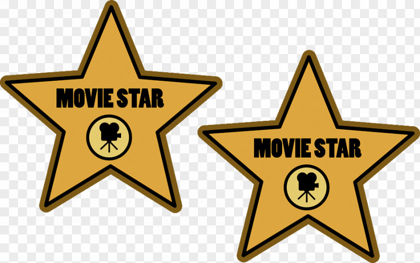 Hollywood Walk Of Fame Stars Movie Star Clip Art PNG