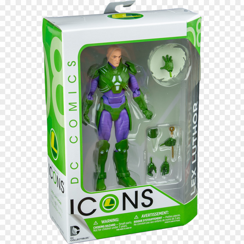 Lex Luthor: Man Of Steel Action & Toy Figures Batman Brainiac PNG