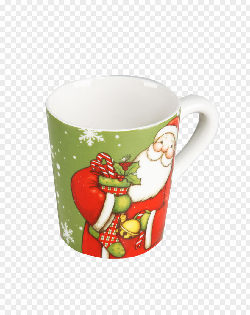 Mug Santa Claus Coffee Cup PNG