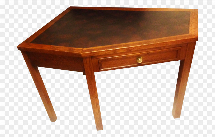 Wooden Desk Table Inlay Furniture Rectangle PNG