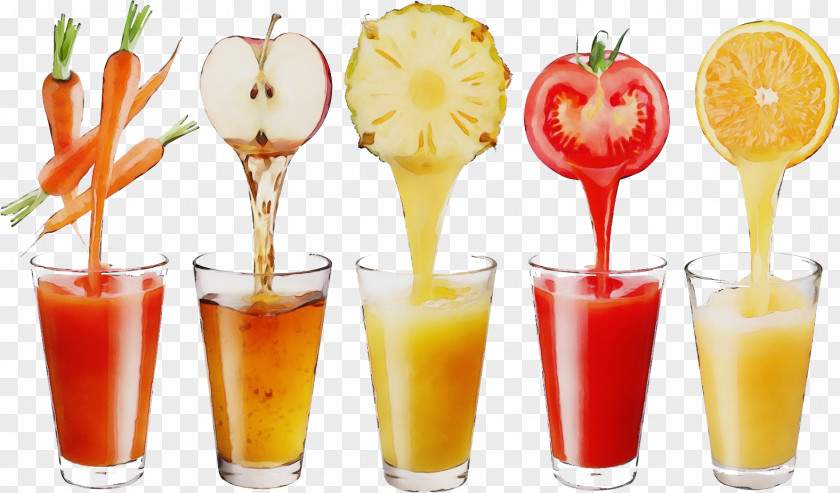 Beer Cocktail Tequila Sunrise Pineapple Cartoon PNG