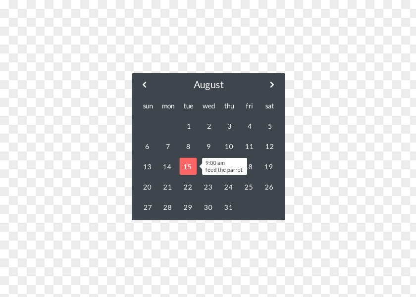 Calendar User Interface Download Icon PNG