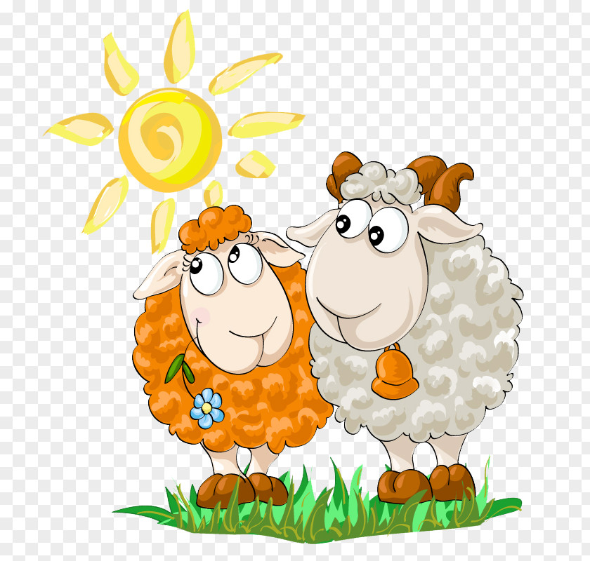 Cartoon Sheep Bighorn Royalty-free Illustration PNG