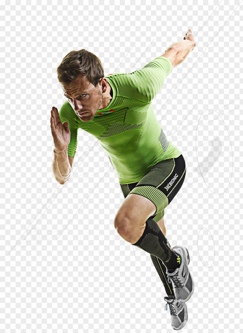 Running Man Sportswear Bionics Clothing Effector PNG