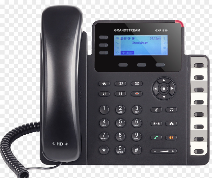 TELEFON Grandstream Networks VoIP Phone Telephone Session Initiation Protocol Voice Over IP PNG