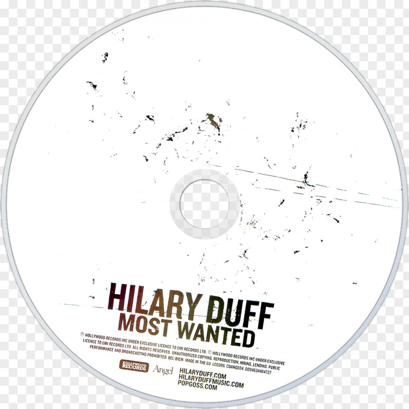 Duff Most Wanted Compact Disc Brand Font PNG