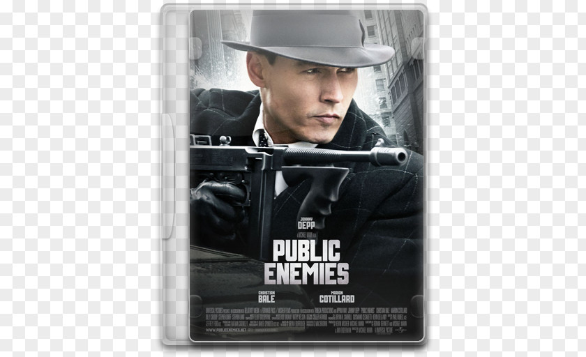 Johnny Depp Public Enemies Film Poster Still PNG