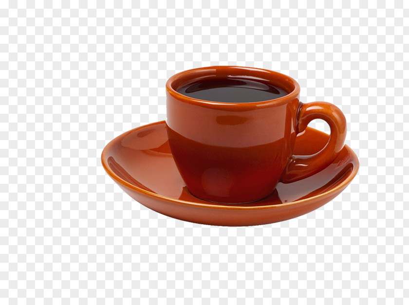 Orange Mug Coffee Espresso Cappuccino Cafe Flat White PNG